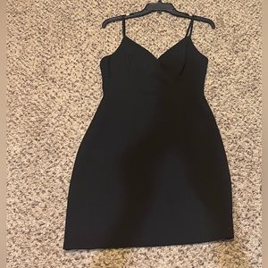 BCBG black mini dress